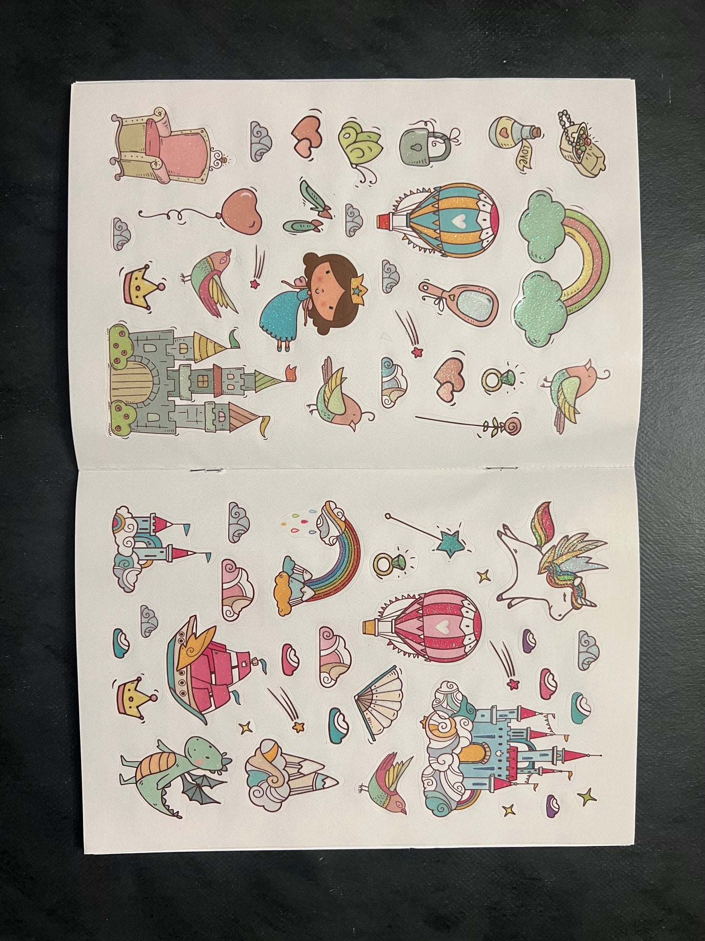 Mes autocollants brillants - les fées