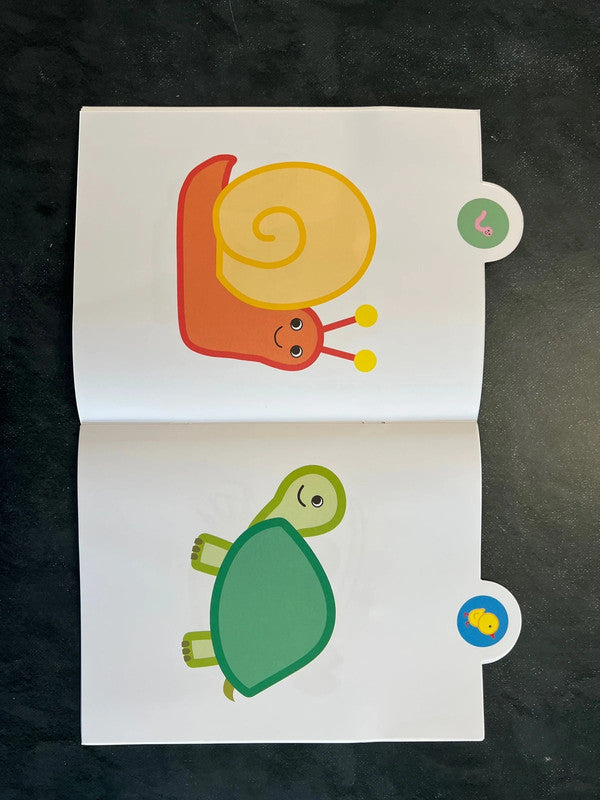 Je colle les animaux - dès 2 ans