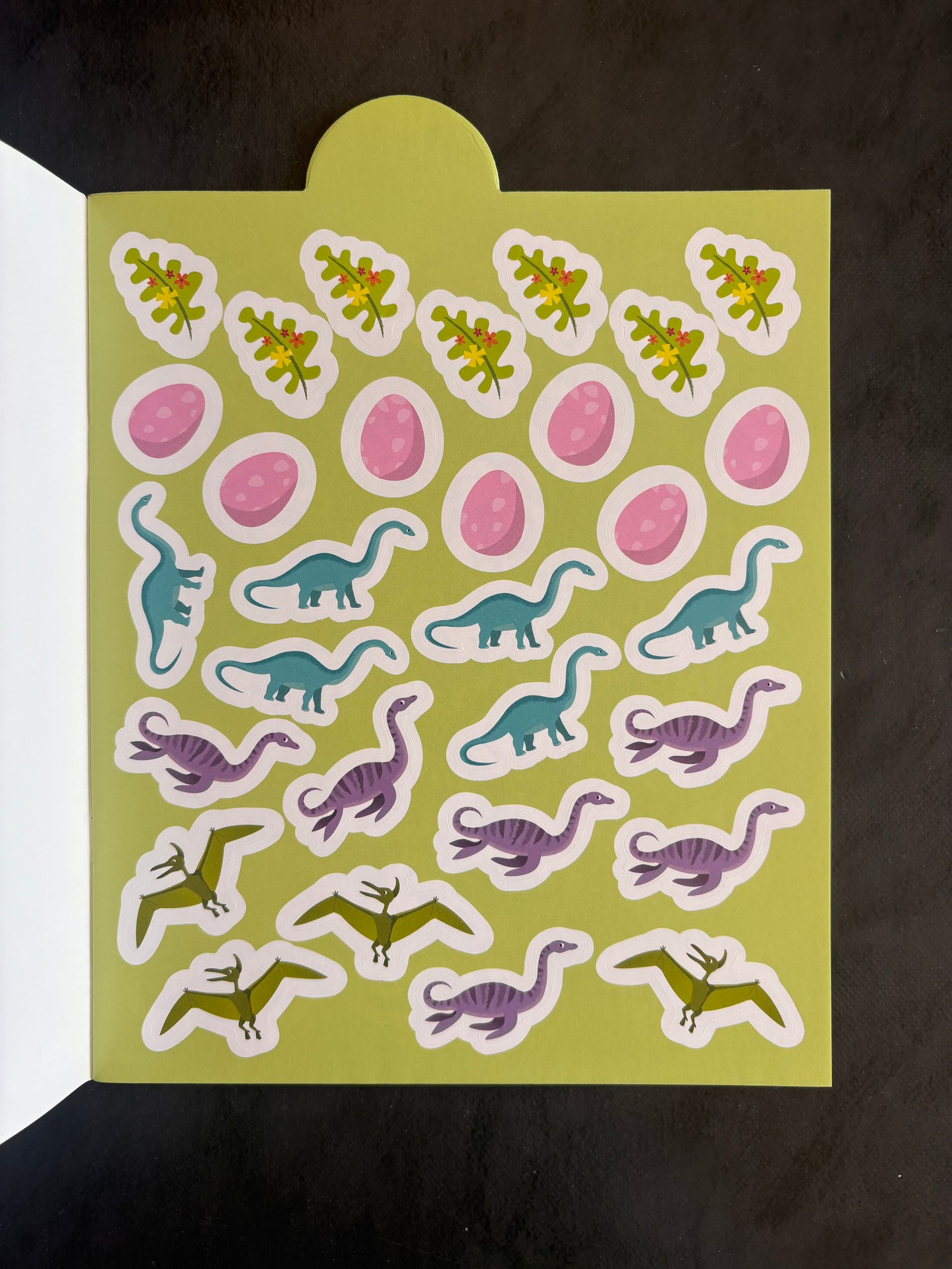 Mes 100 premiers autocollants - les dinosaures