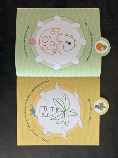 Mes 100 premiers autocollants - les dinosaures