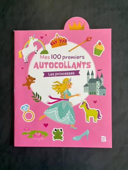 Mes 100 premiers autocollants - les princesses