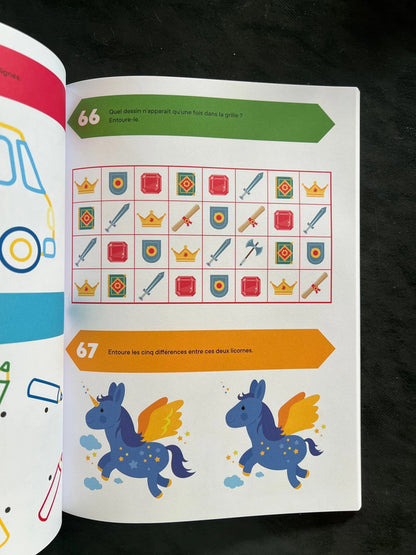 Mon livre de jeux - dés 4 ans