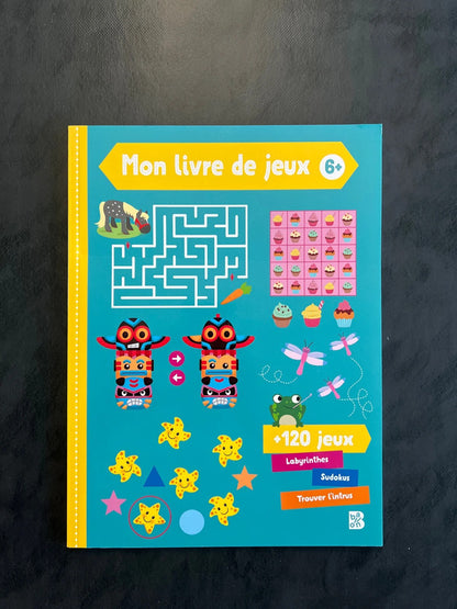 Mon livre de jeux - dès 6 ans