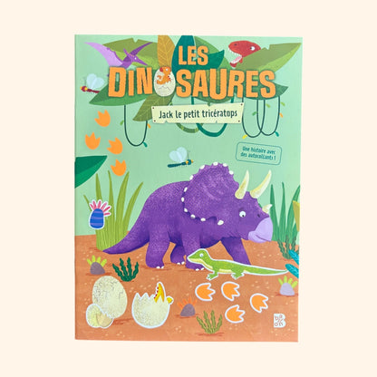 Livre de jeux - Jack le petit tricératops, 4-6 ans