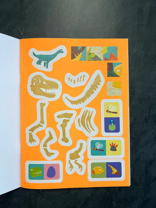 Livre de jeux - les dinosaures