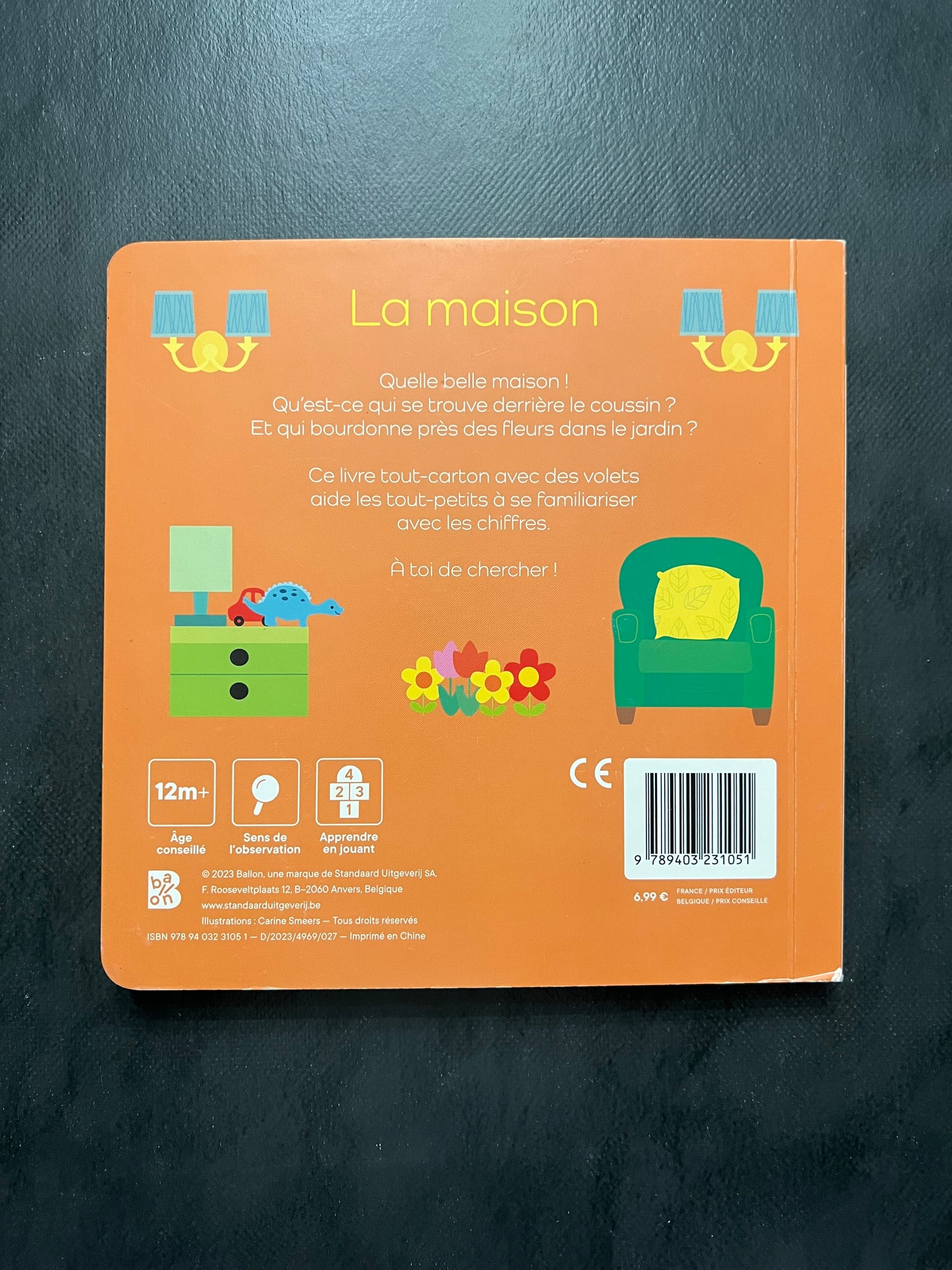 Mon premier imagier à volets - la maison