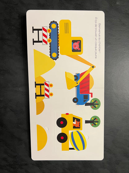 Mon premier imagier à volets - les véhicules