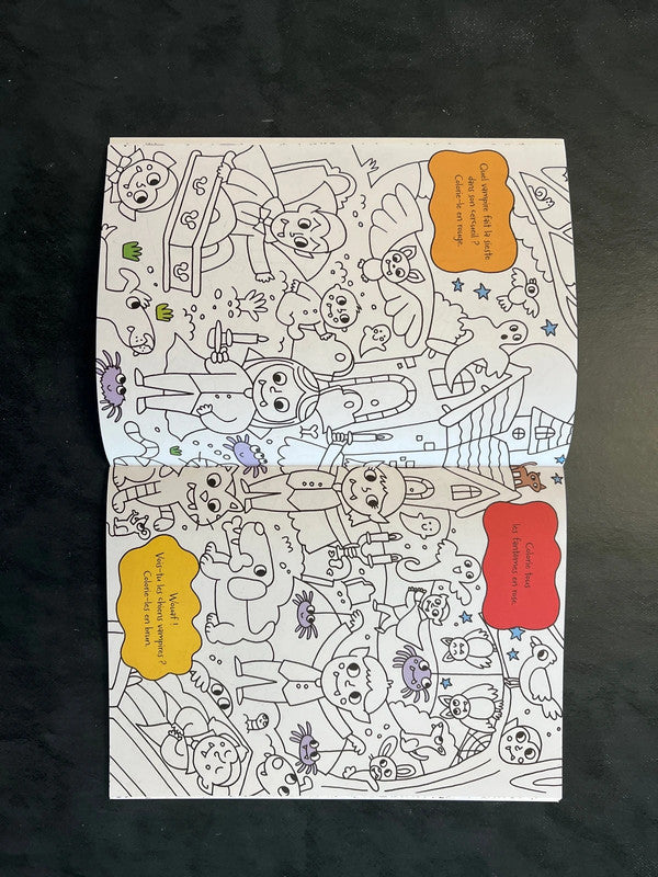 Cherche et colorie - à l’aventure