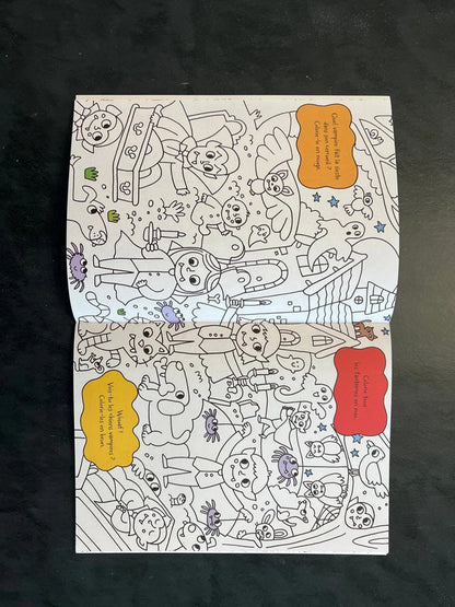 Cherche et colorie - à l’aventure