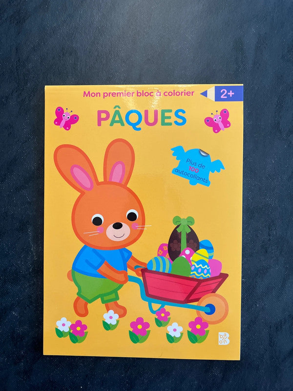 Mon premier bloc à colorier - Pâques