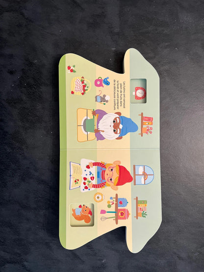 Livre cartonné - bienvenue dans la maison champignon