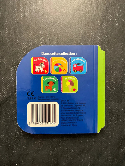 Livre cartonné - les couleurs