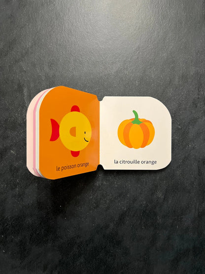 Livre cartonné - les couleurs