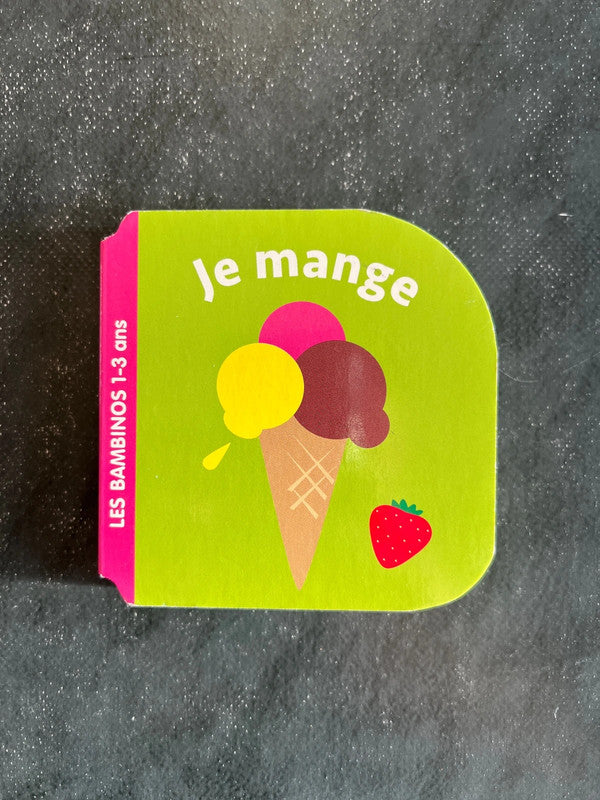 Livre cartonné - je mange