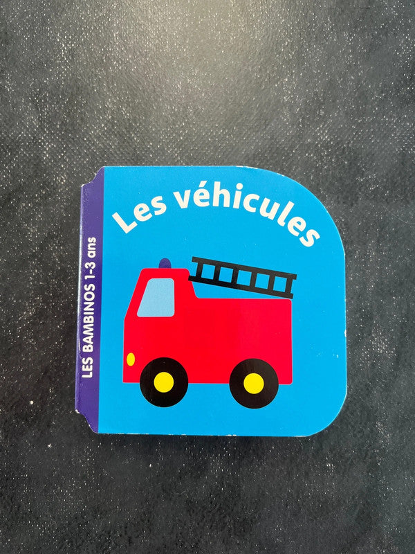 Livre cartonné - les véhicules
