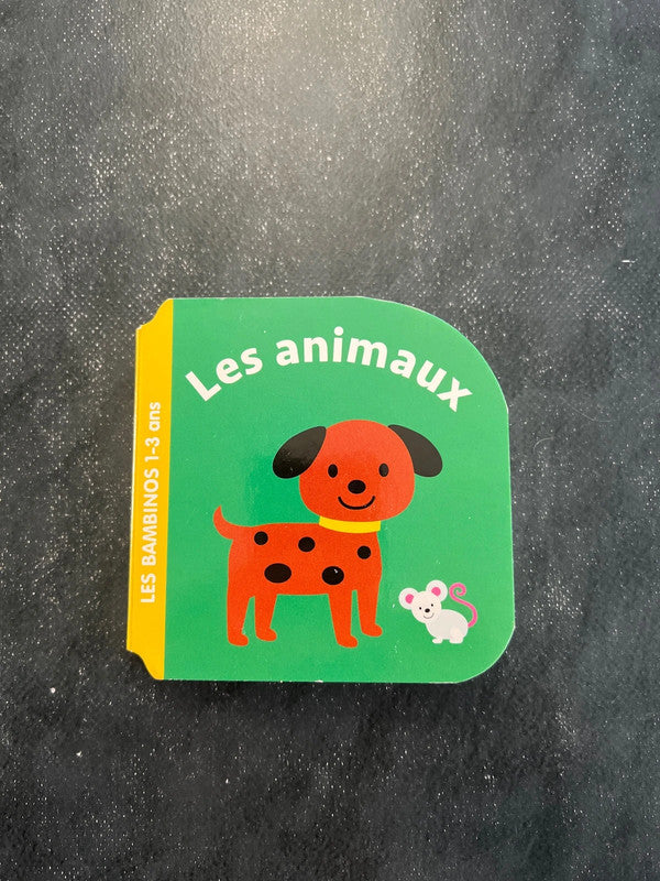 Livre cartonné - les animaux - 1-3 ans