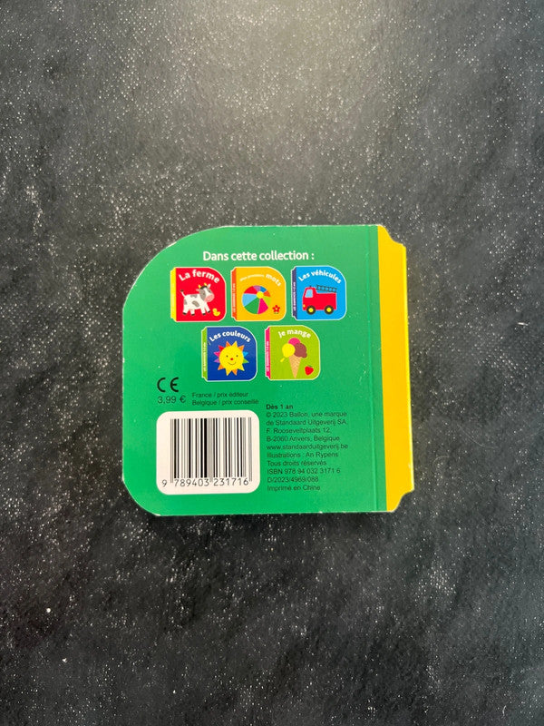 Livre cartonné - les animaux - 1-3 ans