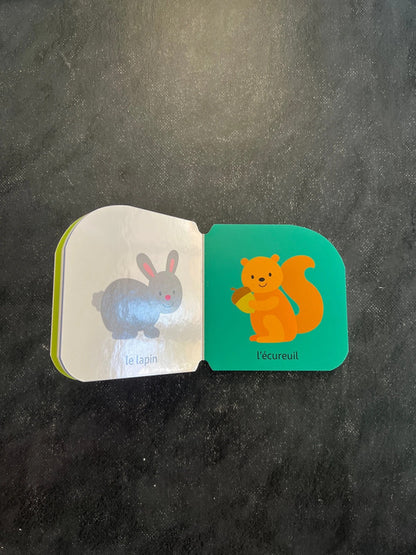 Livre cartonné - les animaux - 1-3 ans