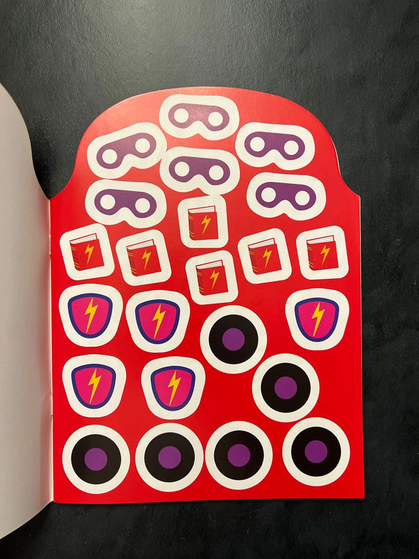 Coller et colorier - bonjour, petit super-héros !