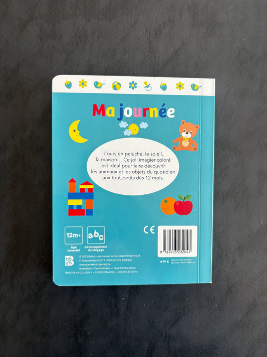 Livre cartonné - Ma journée