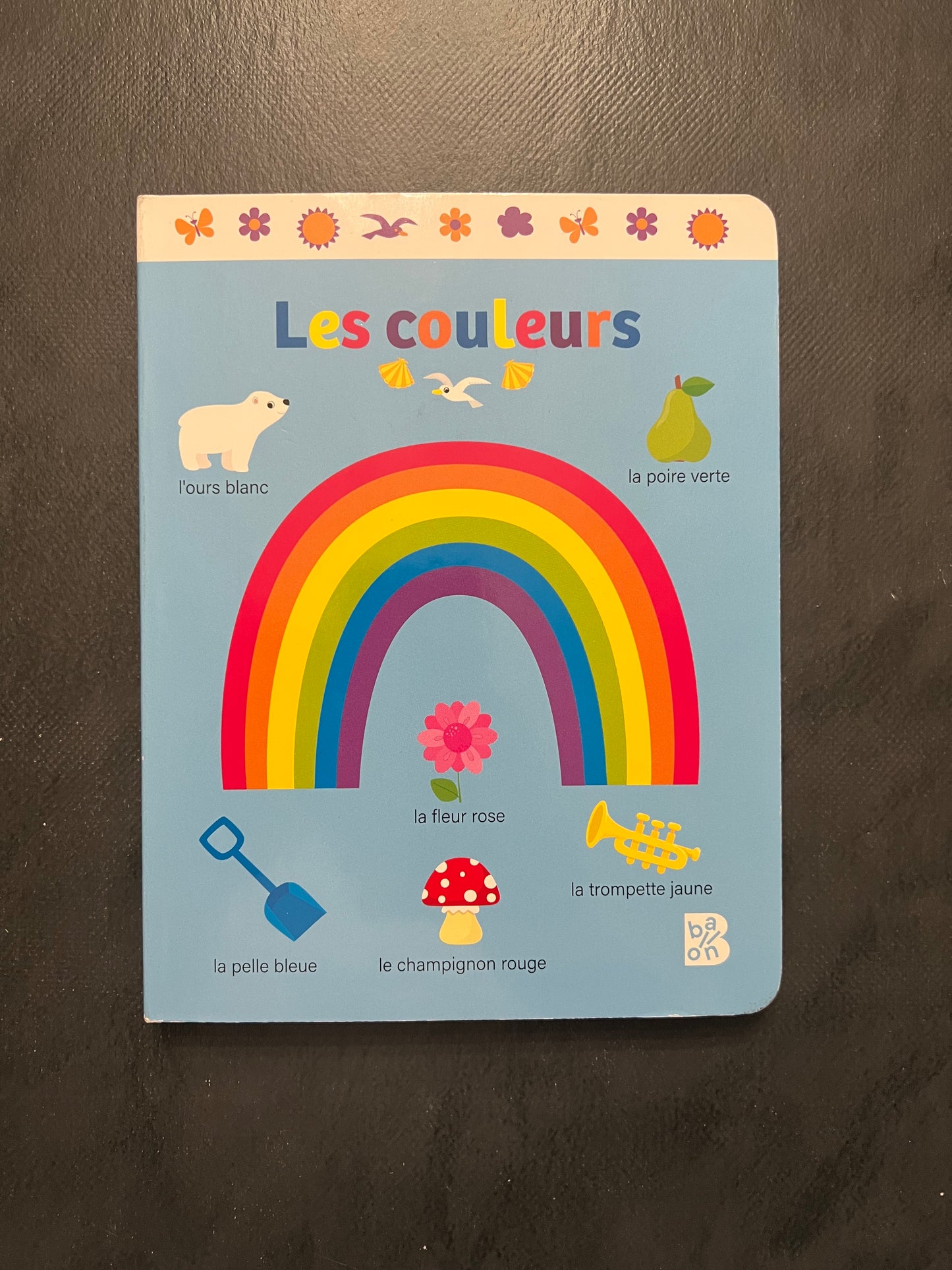 Livre cartonné - les couleurs