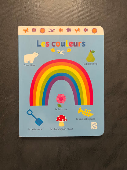 Livre cartonné - les couleurs