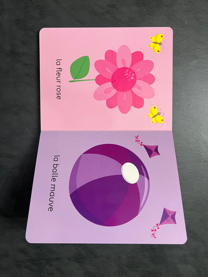 Livre cartonné - les couleurs