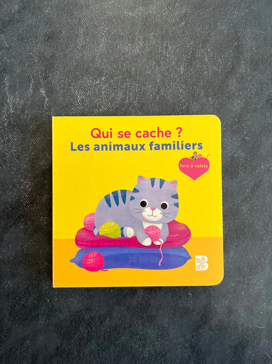 Qui se cache ? Les animaux familiers
