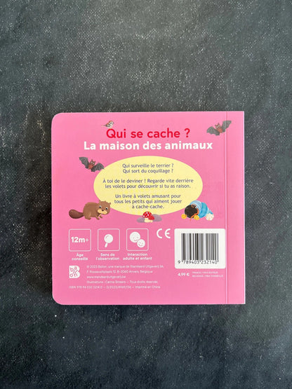 Qui se cache ? La maison des animaux