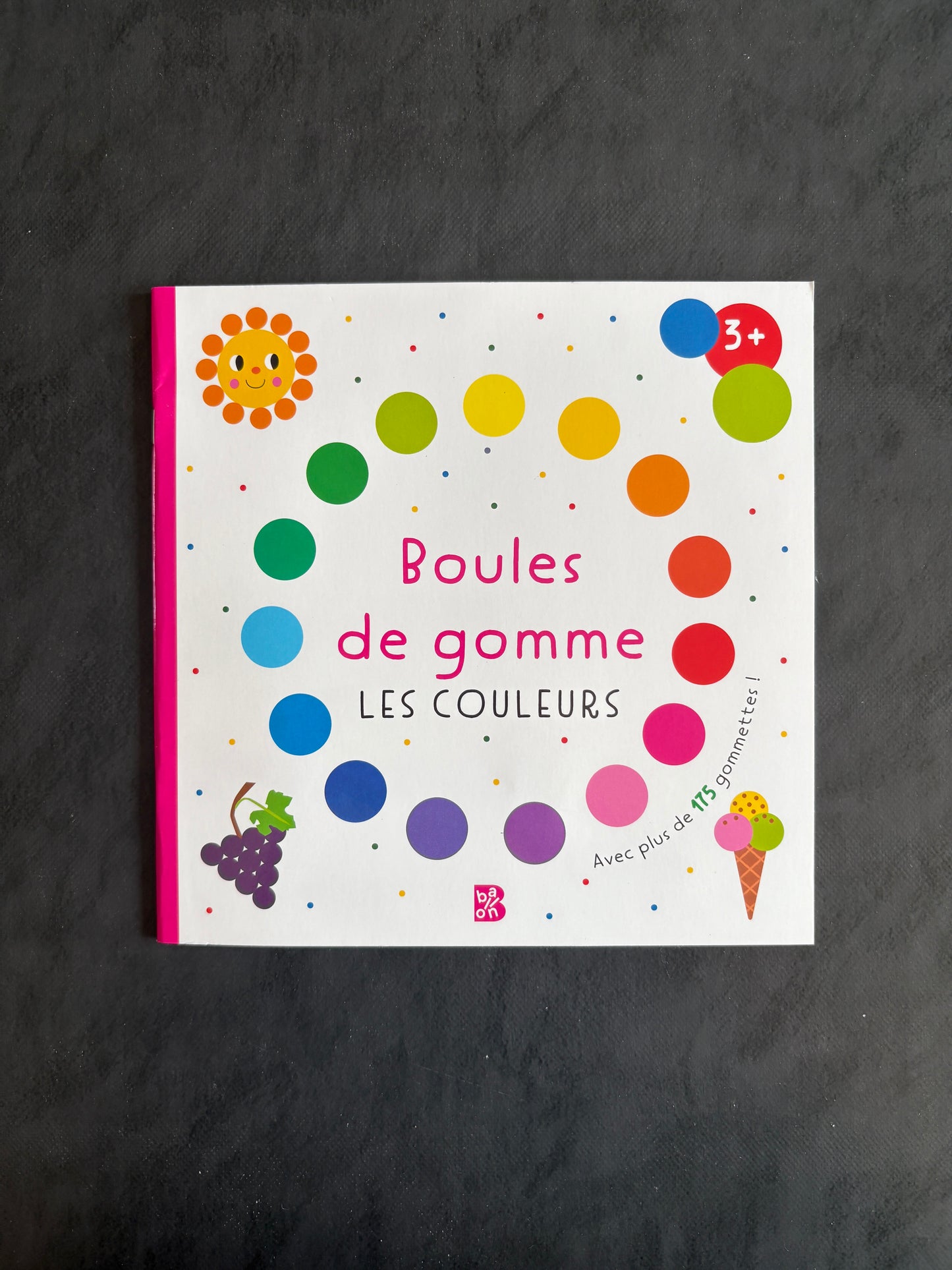 Livre gommette - Les couleurs - Dès 3 ans