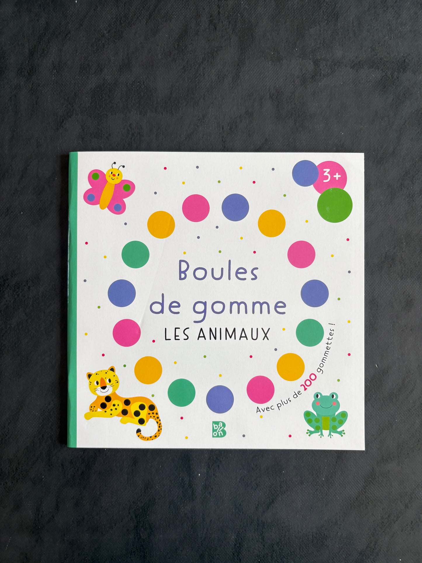 Livre gommette - Les animaux - Dès 3 ans