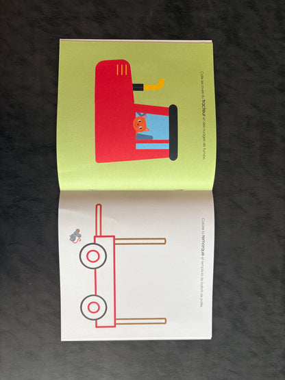 Livre gommette - La ferme - Dès 3 ans