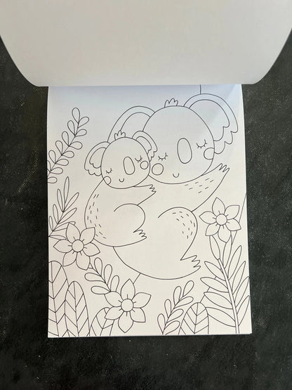 Maxi bloc à colorier - la ferme et les bébés animaux