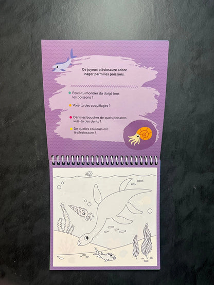 Mes dessins magiques - les dinosaures