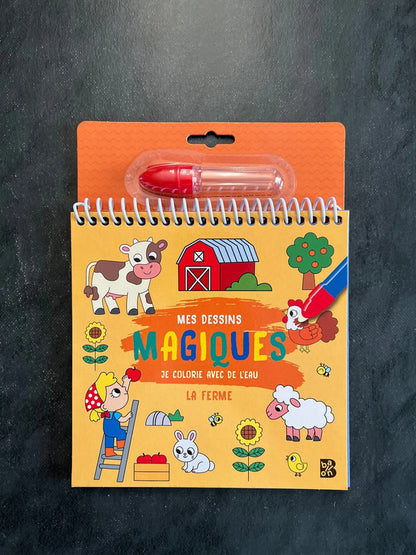 Mes dessins magiques - la ferme