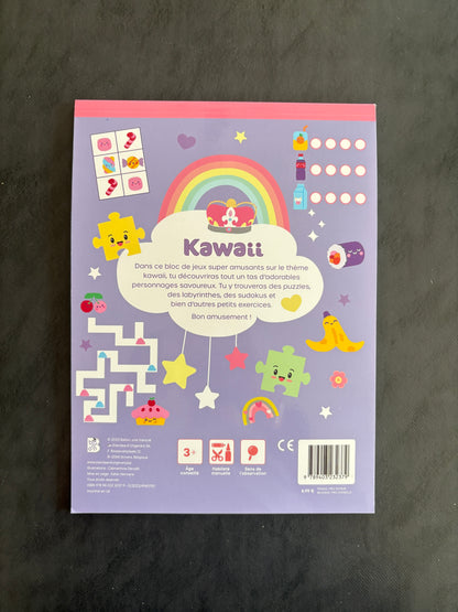 Mon bloc de jeux Kawaii - Délices à gogo