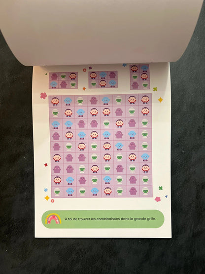 Mon bloc de jeux kawaii - le monde magique