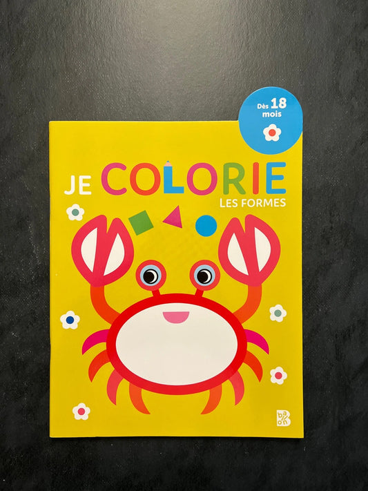 Je colorie les formes - dès 18 mois