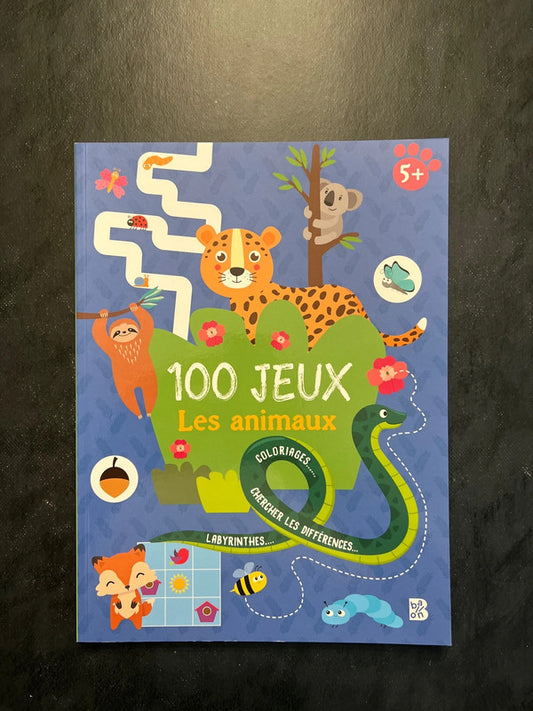100 jeux - les animaux