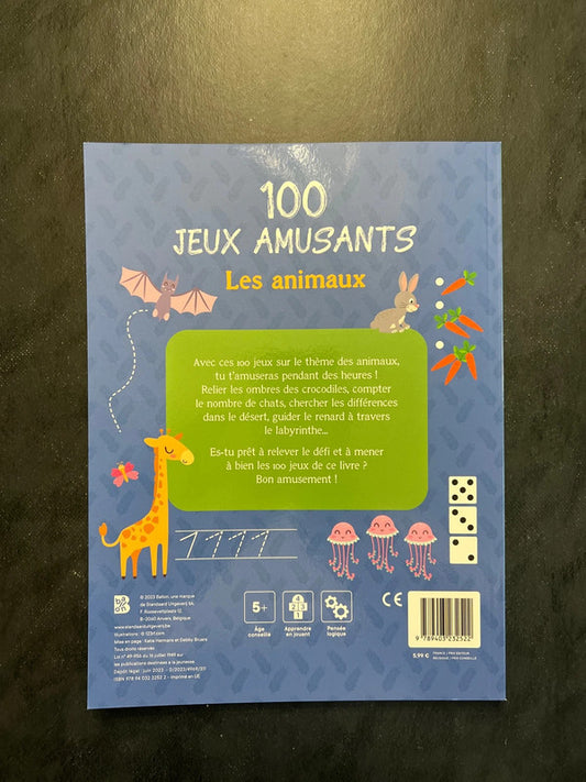 100 jeux - les animaux