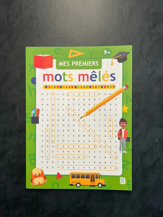 Livre - les premiers mots mêlés
