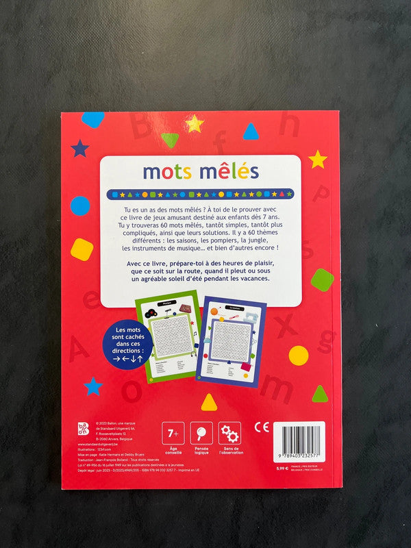 Les premiers mots mêlés - dès 7 ans