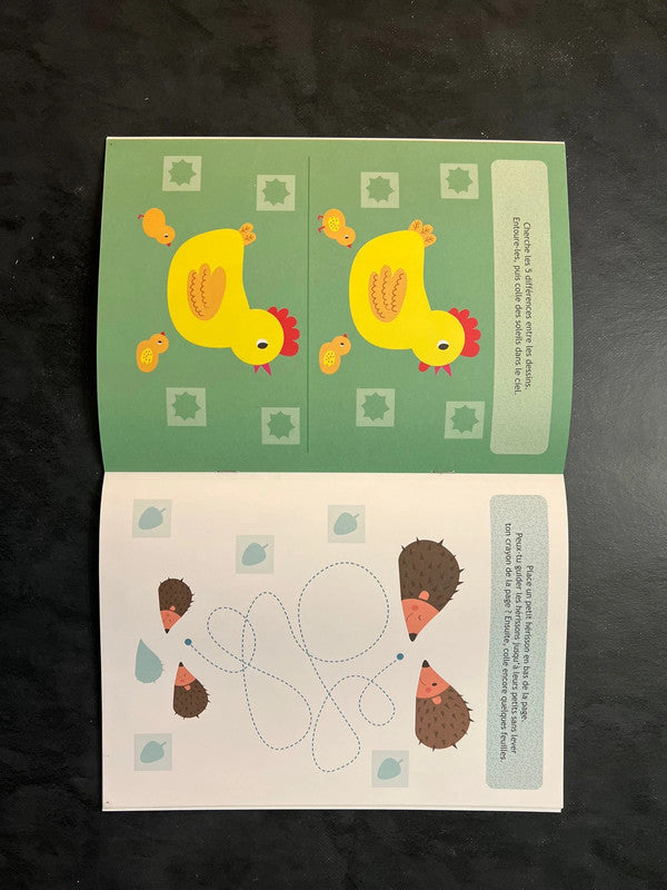 Livre d’autocollants - les bébés animaux