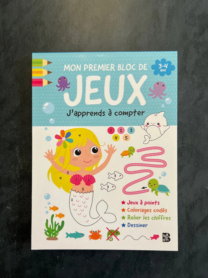 Mon premier bloc de jeux - j’apprends à compter