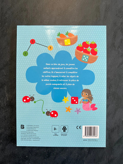 Mon premier bloc de jeux - j’apprends à compter