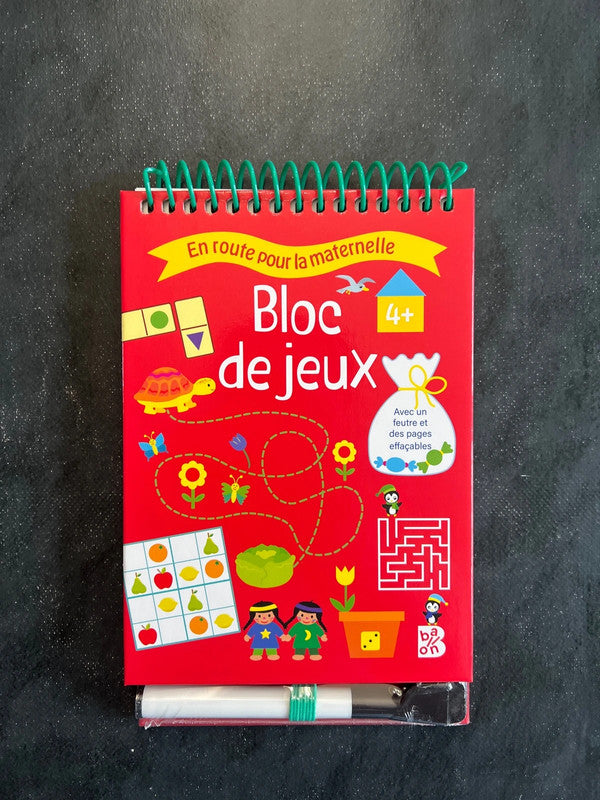 Bloc de jeux - dès 4 ans