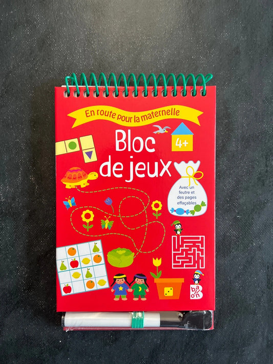 Bloc de jeux - dès 4 ans