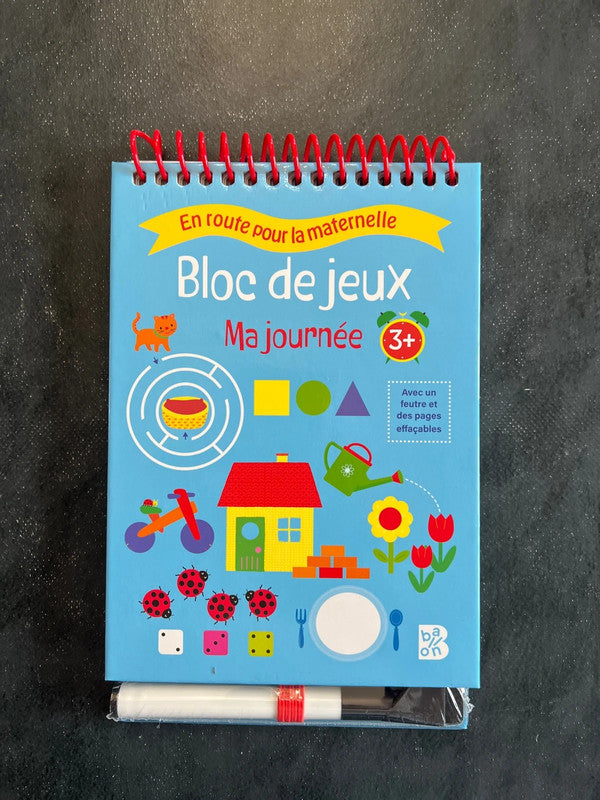 Bloc de jeux - ma journée dès 3 ans