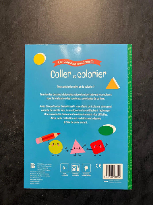 Coller et colorier - dès 3