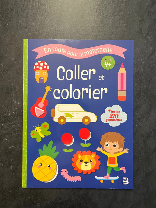 Coller et colorier - dès 4 ans